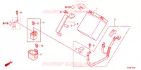 BATTERIE pour Honda CBR 250 R ABS 2012