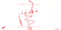 BEQUILLE pour Honda CBR 250 R ABS 2012