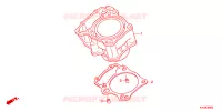 CYLINDRE pour Honda CBR 250 R ABS 2012