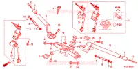 GUIDON   TE DE FOURCHE pour Honda CBR 250 R ABS 2012
