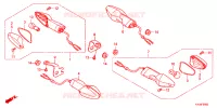 CLIGNOTANT pour Honda CBR 250 R ABS 2013