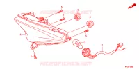 FEU ARRIERE pour Honda CBR 250 R ABS 2013