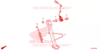 BEQUILLE pour Honda CBR 300 R 2022