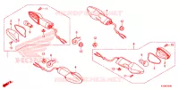 CLIGNOTANT pour Honda CBR 300 R 2022