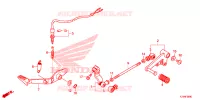PEDALE pour Honda CBR 300 R 2022