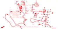 LEVIER DE GUIDON   CABLE   COMMODO pour Honda REBEL 500 ABS 2022