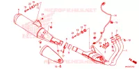 SILENCIEUX D'ECHAPPEMENT pour Honda REBEL 500 ABS 2022