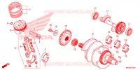 VILEBREQUIN   PISTON pour Honda REBEL 500 ABS 2022