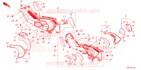 COUVERCLES LATERAUX pour Honda X ADV 750 2023