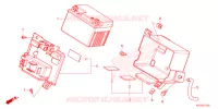 BATTERIE pour Honda SUPER CUB 125 ABS 2023