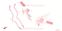 COMMODOS   POIGNEES   CABLES pour Honda SUPER CUB 125 ABS 2023