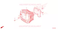 CYLINDRE pour Honda SUPER CUB 125 ABS 2023