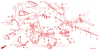GUIDON   CARENAGE pour Honda SUPER CUB 125 ABS 2023
