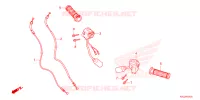 COMMODOS   POIGNEES   CABLES pour Honda SUPER CUB 125 ABS 2023
