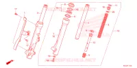 FOURCHE pour Honda SUPER CUB 125 ABS 2023