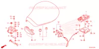 SELLE pour Honda SUPER CUB 125 ABS 2023