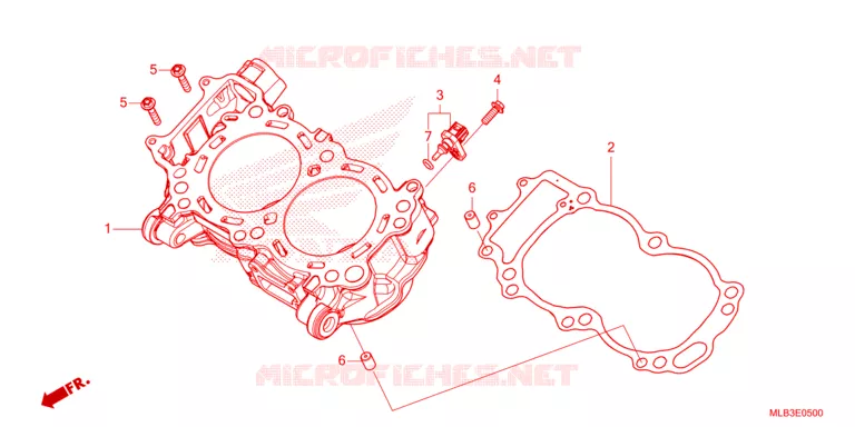 CYLINDRE Honda MOTO 750 HORNET 2023  CB750AP