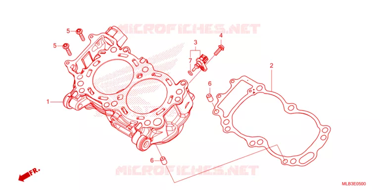 CYLINDRE Honda MOTO 750 HORNET 2024  CB750AP