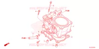 CYLINDRE pour Honda PIONEER 700 M2 DELUXE CAMO 2022