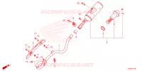SILENCIEUX D'ECHAPPEMENT pour Honda CRF 125 F BIG WHEELS 2023