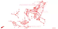CADRE pour Honda CRF 125 F 2023