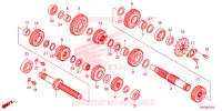 BOITE DE VITESSES pour Honda CRF 150 R BIG WHEELS 2023