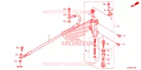 MAITRE CYLINDRE DE FREIN ARRIERE pour Honda CRF 150 R BIG WHEELS 2023