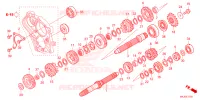 BOITE DE VITESSES pour Honda CB 1000 R 2023