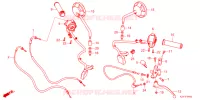 COMMODOS / POIGNEES / CABLES / MIROIR pour Honda REBEL 250 2024