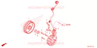 ALTERNATEUR pour Honda CRF 450 R 50TH 2023