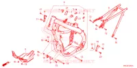 CADRE pour Honda CRF 450 R 50TH 2023