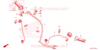 COMMODOS   POIGNEES   CABLES pour Honda CRF 450 R 50TH 2023