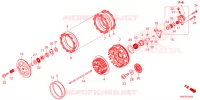 EMBRAYAGE pour Honda CRF 450 RWE 2023