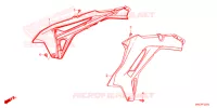 OUIES DE RADIATEUR pour Honda CRF 450 RWE 2023
