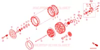 EMBRAYAGE pour Honda CRF 450 RX ENDURO 2022
