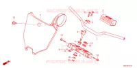 GUIDON   TE DE FOURCHE pour Honda CRF 450 RX ENDURO 2022