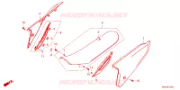 SELLE   CARENAGE pour Honda CRF 450 RX ENDURO 2022