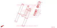 FOURCHE pour Honda CRF 50 2023