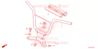 GUIDON   TE DE FOURCHE pour Honda CRF 50 2023