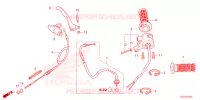 LEVIER DE GUIDON   CABLE   COMMODO pour Honda CRF 50 2023