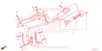 SILENCIEUX D'ECHAPPEMENT pour Honda CRF 50 2023