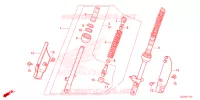 AMORTISSEUR AVANT pour Honda CRF 50 2023