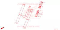 FOURCHE pour Honda CRF 50 2023