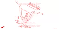 GUIDON   TE DE FOURCHE pour Honda CRF 50 2023