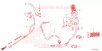 LEVIER DE GUIDON   CABLE   COMMODO pour Honda CRF 50 2023