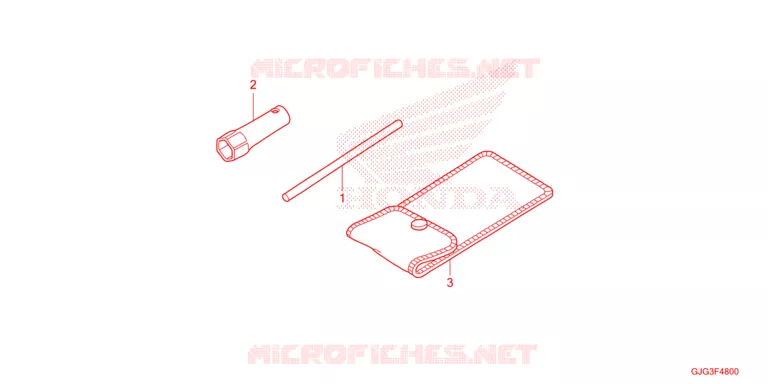 OUTIL Honda MOTO 50 CRF 2023  CRF50FP