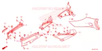 COUVERCLES LATERAUX pour Honda GL 1800 GOLD WING DCT 2023