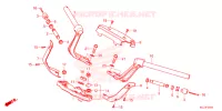 GUIDON   TE DE FOURCHE pour Honda GL 1800 GOLD WING DCT 2023