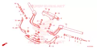 GUIDON   TE DE FOURCHE pour Honda GL 1800 GOLD WING TOUR DCT, NAVI, AIRBAG -7GS- 2023