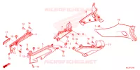 COUVERCLES LATERAUX pour Honda GL 1800 GOLD WING TOUR DCT, NAVI, AIRBAG -GS- 2023